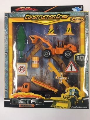 Spielset Bauarbeiter