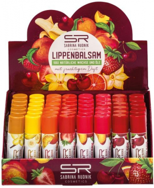 Lippenpflegestifte mit Fruchtgeschmack