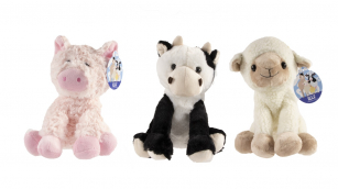 Pl�sch Bauernhof Tiere