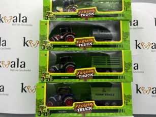Traktor mit Anh�nger Druckguss