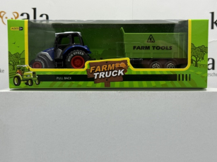 Traktor mit Anh�nger Druckguss