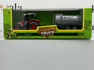 Traktor mit Anh�nger Druckguss