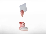 Fotoclip Babyschuh rosa